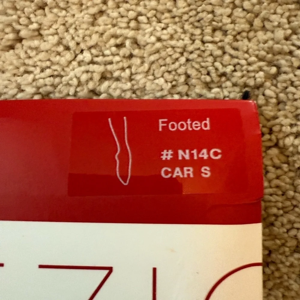 New Capezio N14C Girl's Hold & Stretch Full Footed Tight Car S H23